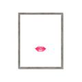 Picture of Red Lip _GroupedProduct_Rectangle_Portrait_Framed_Matted_