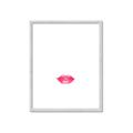 Picture of Red Lip _GroupedProduct_Rectangle_Portrait_Framed_Matted_
