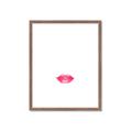Picture of Red Lip _GroupedProduct_Rectangle_Portrait_Framed_Matted_