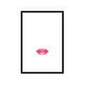 Picture of Red Lip _GroupedProduct_Rectangle_Portrait_Framed_Matted_
