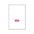 Picture of Red Lip _GroupedProduct_Rectangle_Portrait_Framed_Matted_