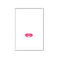 Picture of Red Lip _GroupedProduct_Rectangle_Portrait_Framed_Matted_