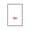 Picture of Red Lip _GroupedProduct_Rectangle_Portrait_Framed_Matted_