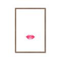 Picture of Red Lip _GroupedProduct_Rectangle_Portrait_Framed_Matted_