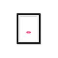 Picture of Red Lip _GroupedProduct_Rectangle_Portrait_Framed_Matted_