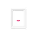 Picture of Red Lip _GroupedProduct_Rectangle_Portrait_Framed_Matted_