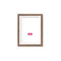 Picture of Red Lip _GroupedProduct_Rectangle_Portrait_Framed_Matted_