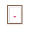 Picture of Red Lip _GroupedProduct_Rectangle_Portrait_Framed_Matted_