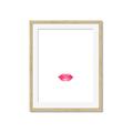Picture of Red Lip _GroupedProduct_Rectangle_Portrait_Framed_Matted_