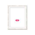 Picture of Red Lip _GroupedProduct_Rectangle_Portrait_Framed_Matted_