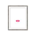 Picture of Red Lip _GroupedProduct_Rectangle_Portrait_Framed_Matted_