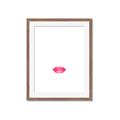 Picture of Red Lip _GroupedProduct_Rectangle_Portrait_Framed_Matted_