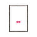 Picture of Red Lip _GroupedProduct_Rectangle_Portrait_Framed_Matted_
