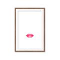 Picture of Red Lip _GroupedProduct_Rectangle_Portrait_Framed_Matted_