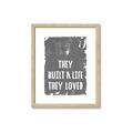 Picture of They Build A Life I _GroupedProduct_Rectangle_Portrait_Framed_Matted_