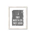 Picture of They Build A Life I _GroupedProduct_Rectangle_Portrait_Framed_Matted_