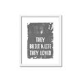 Picture of They Build A Life I _GroupedProduct_Rectangle_Portrait_Framed_Matted_