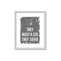 Picture of They Build A Life I _GroupedProduct_Rectangle_Portrait_Framed_Matted_