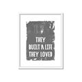 Picture of They Build A Life I _GroupedProduct_Rectangle_Portrait_Framed_Matted_