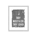 Picture of They Build A Life I _GroupedProduct_Rectangle_Portrait_Framed_Matted_