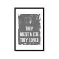 Picture of They Build A Life I _GroupedProduct_Rectangle_Portrait_Framed_Matted_