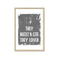 Picture of They Build A Life I _GroupedProduct_Rectangle_Portrait_Framed_Matted_