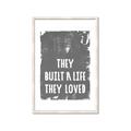 Picture of They Build A Life I _GroupedProduct_Rectangle_Portrait_Framed_Matted_