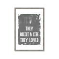 Picture of They Build A Life I _GroupedProduct_Rectangle_Portrait_Framed_Matted_