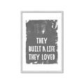 Picture of They Build A Life I _GroupedProduct_Rectangle_Portrait_Framed_Matted_
