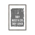 Picture of They Build A Life I _GroupedProduct_Rectangle_Portrait_Framed_Matted_