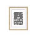 Picture of They Build A Life I _GroupedProduct_Rectangle_Portrait_Framed_Matted_