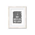 Picture of They Build A Life I _GroupedProduct_Rectangle_Portrait_Framed_Matted_