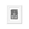 Picture of They Build A Life I _GroupedProduct_Rectangle_Portrait_Framed_Matted_