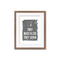 Picture of They Build A Life I _GroupedProduct_Rectangle_Portrait_Framed_Matted_