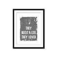 Picture of They Build A Life I _GroupedProduct_Rectangle_Portrait_Framed_Matted_