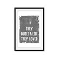 Picture of They Build A Life I _GroupedProduct_Rectangle_Portrait_Framed_Matted_