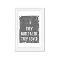 Picture of They Build A Life I _GroupedProduct_Rectangle_Portrait_Framed_Matted_