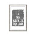 Picture of They Build A Life I _GroupedProduct_Rectangle_Portrait_Framed_Matted_