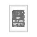 Picture of They Build A Life I _GroupedProduct_Rectangle_Portrait_Framed_Matted_