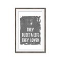 Picture of They Build A Life I _GroupedProduct_Rectangle_Portrait_Framed_Matted_