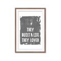 Picture of They Build A Life I _GroupedProduct_Rectangle_Portrait_Framed_Matted_