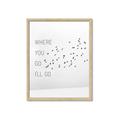 Picture of Where You - Go I'll Go I _GroupedProduct_Rectangle_Portrait_Framed_Matted_
