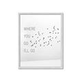 Picture of Where You - Go I'll Go I _GroupedProduct_Rectangle_Portrait_Framed_Matted_
