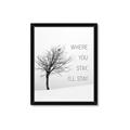 Picture of Where You Stay - I'll Stay I _GroupedProduct_Rectangle_Portrait_Framed_Matted_