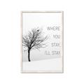 Picture of Where You Stay - I'll Stay I _GroupedProduct_Rectangle_Portrait_Framed_Matted_