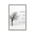 Picture of Where You Stay - I'll Stay I _GroupedProduct_Rectangle_Portrait_Framed_Matted_