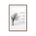Picture of Where You Stay - I'll Stay I _GroupedProduct_Rectangle_Portrait_Framed_Matted_
