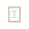 Picture of Where You - Go I'll Go II _GroupedProduct_Rectangle_Portrait_Framed_Matted_