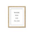 Picture of Where You - Go I'll Go II _GroupedProduct_Rectangle_Portrait_Framed_Matted_