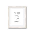 Picture of Where You - Go I'll Go II _GroupedProduct_Rectangle_Portrait_Framed_Matted_